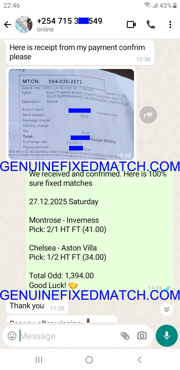 Fixed Matches