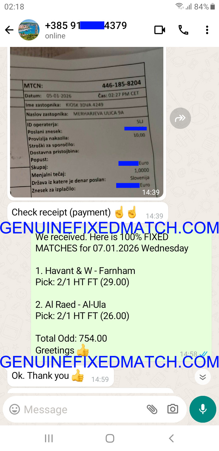 Fixed Matches