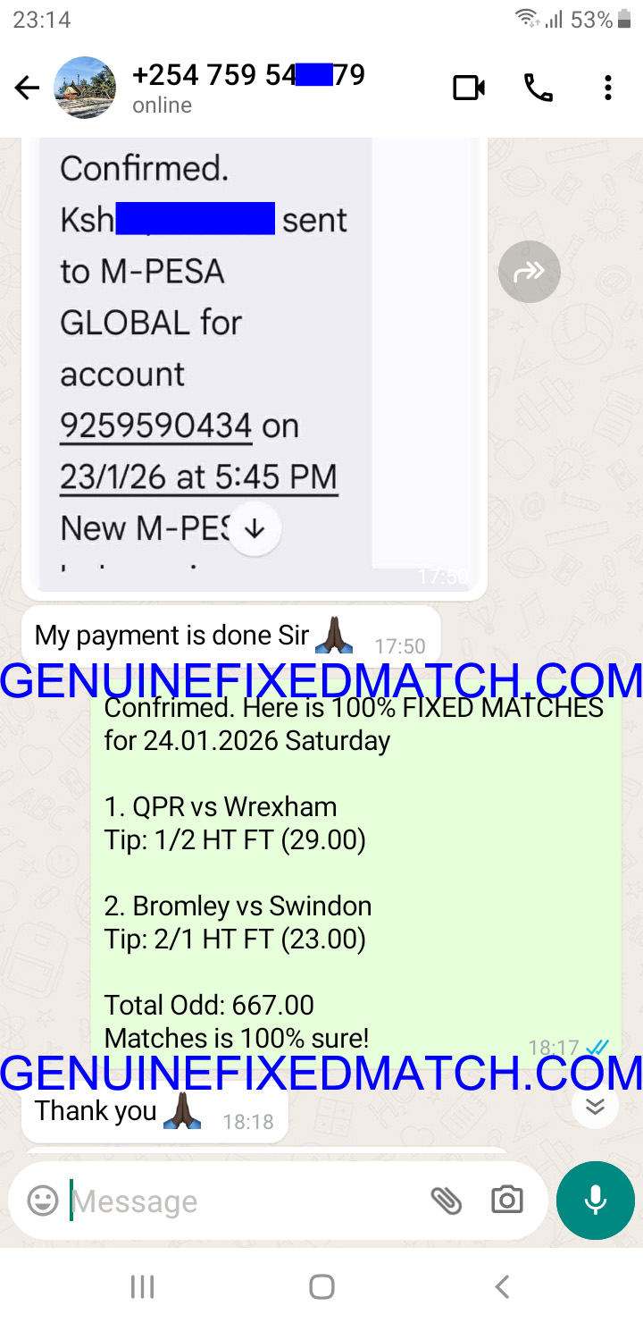 Fixed Matches