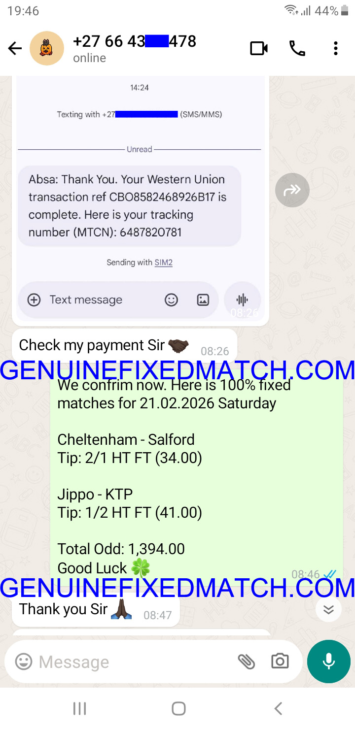 Fixed Matches