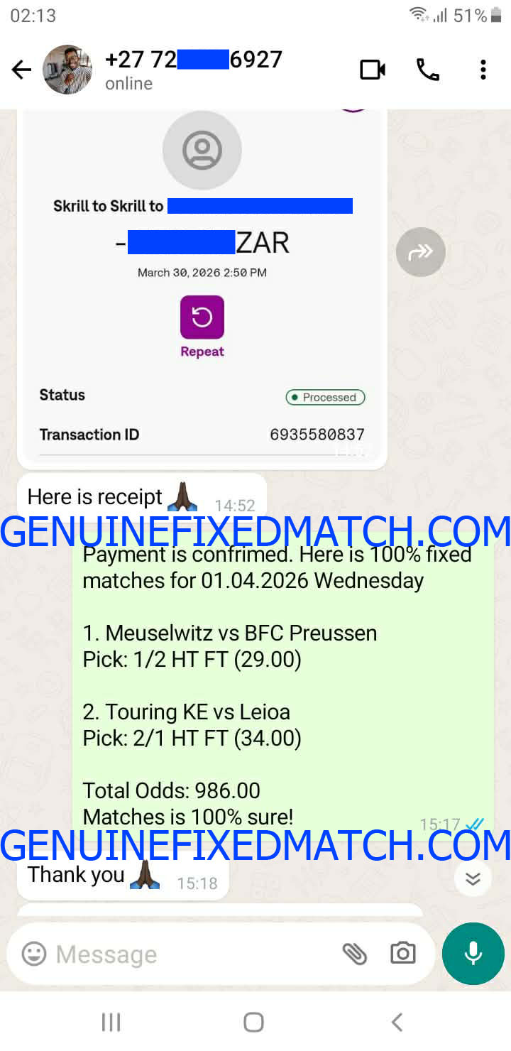 Fixed Matches