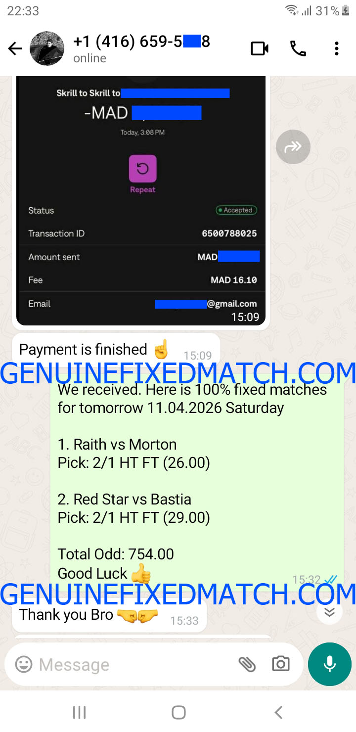 Fixed Matches