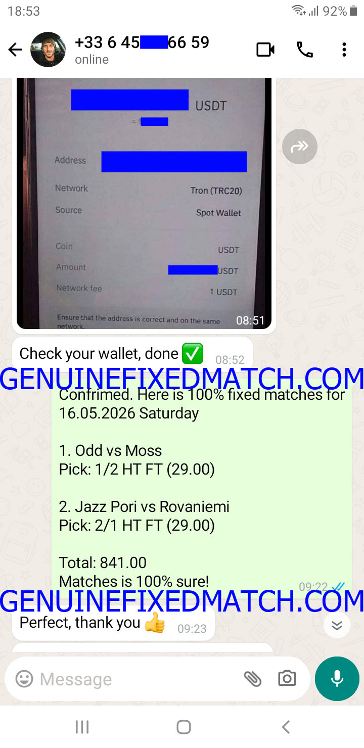 Fixed Matches