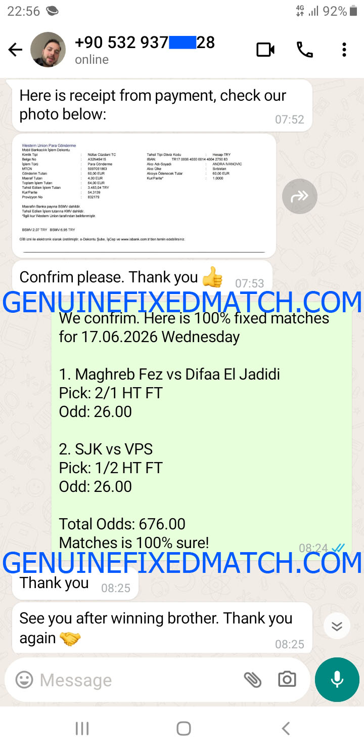 Buy Fixed Matches