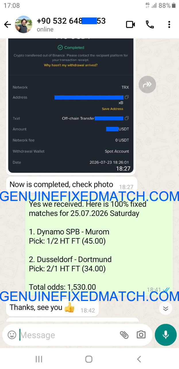 Fixed Matches