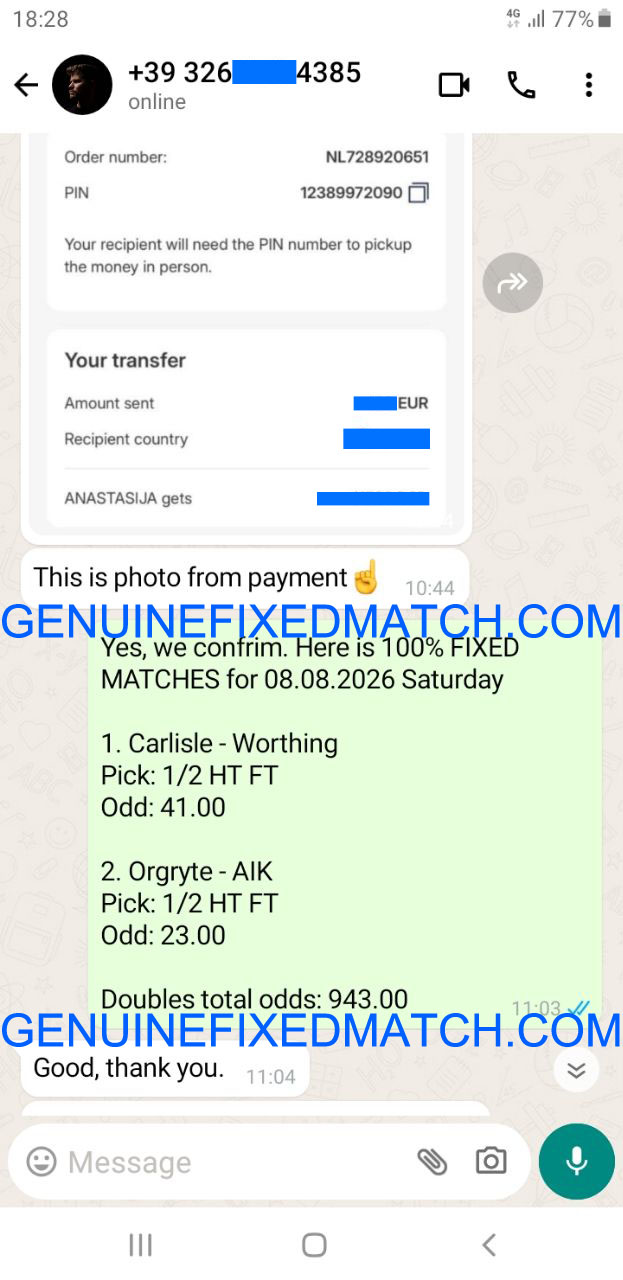 Get Fixed Match 100% Sure