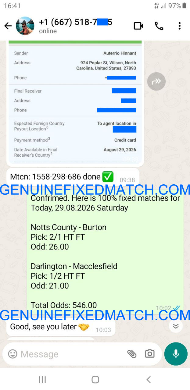 Today Fixed Matches