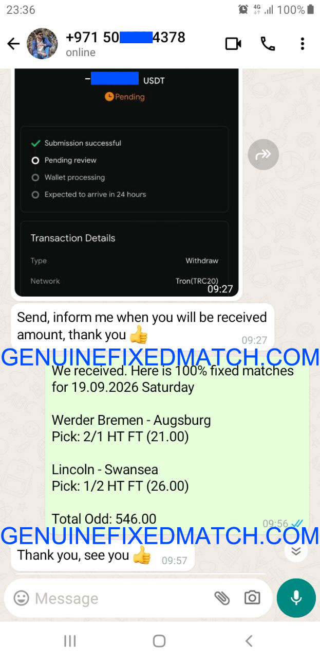 Fixed Matches