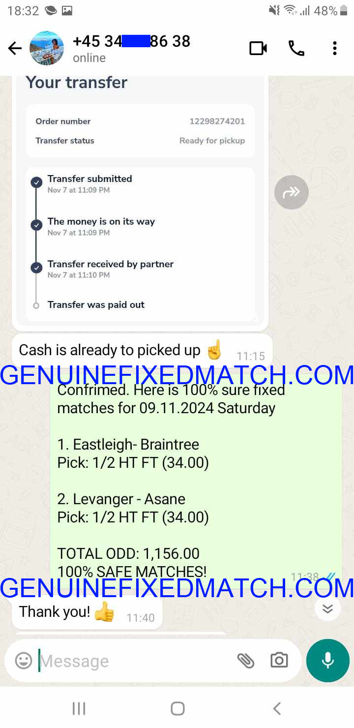 Real Fixed Matches