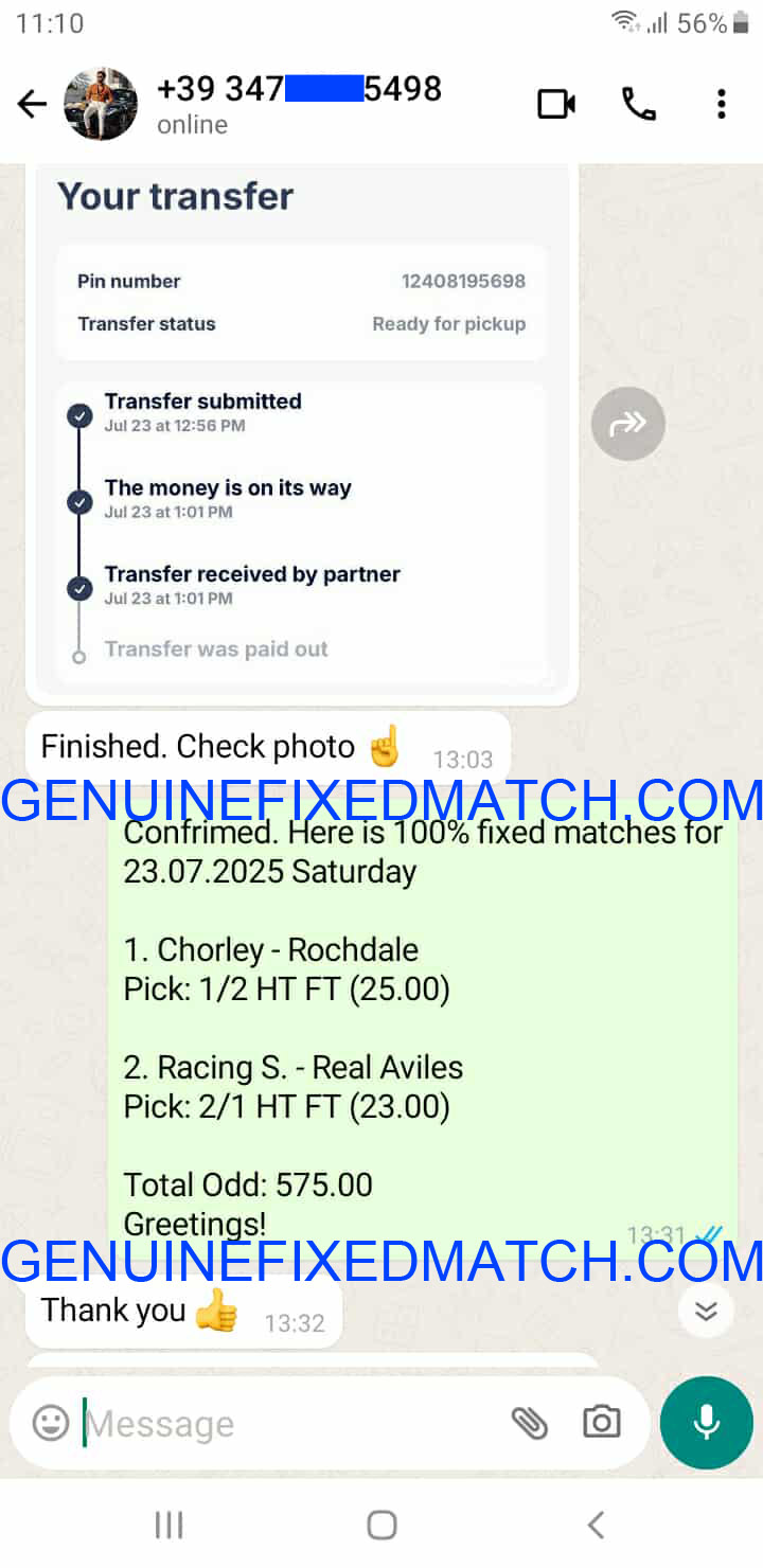 Fixed Matches