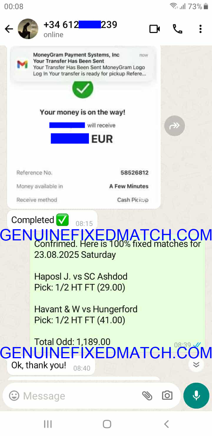 Fixed Matches