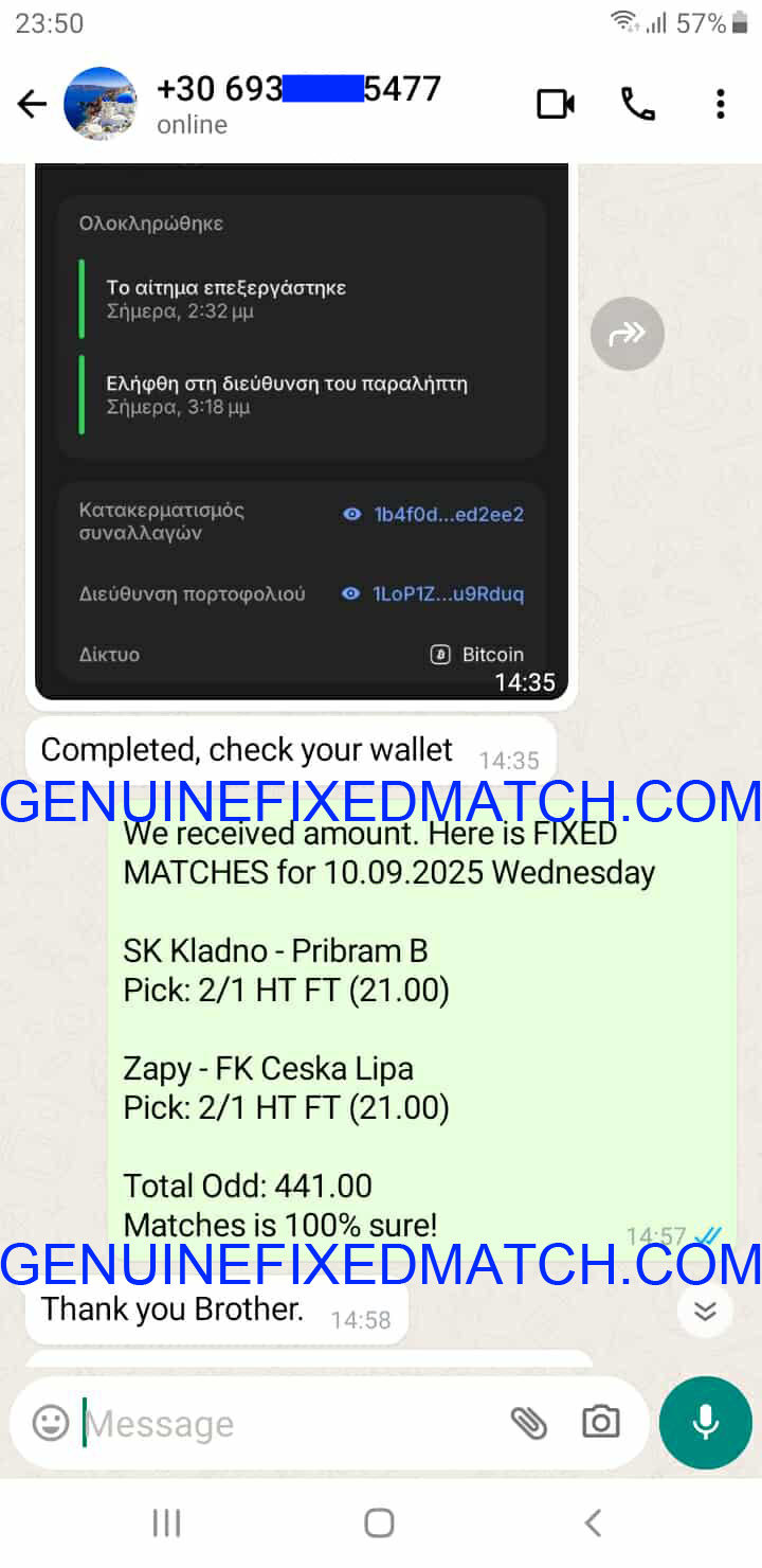 Fixed Matches