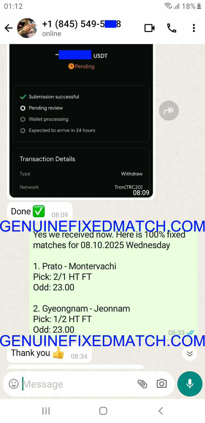 Fixed Matches