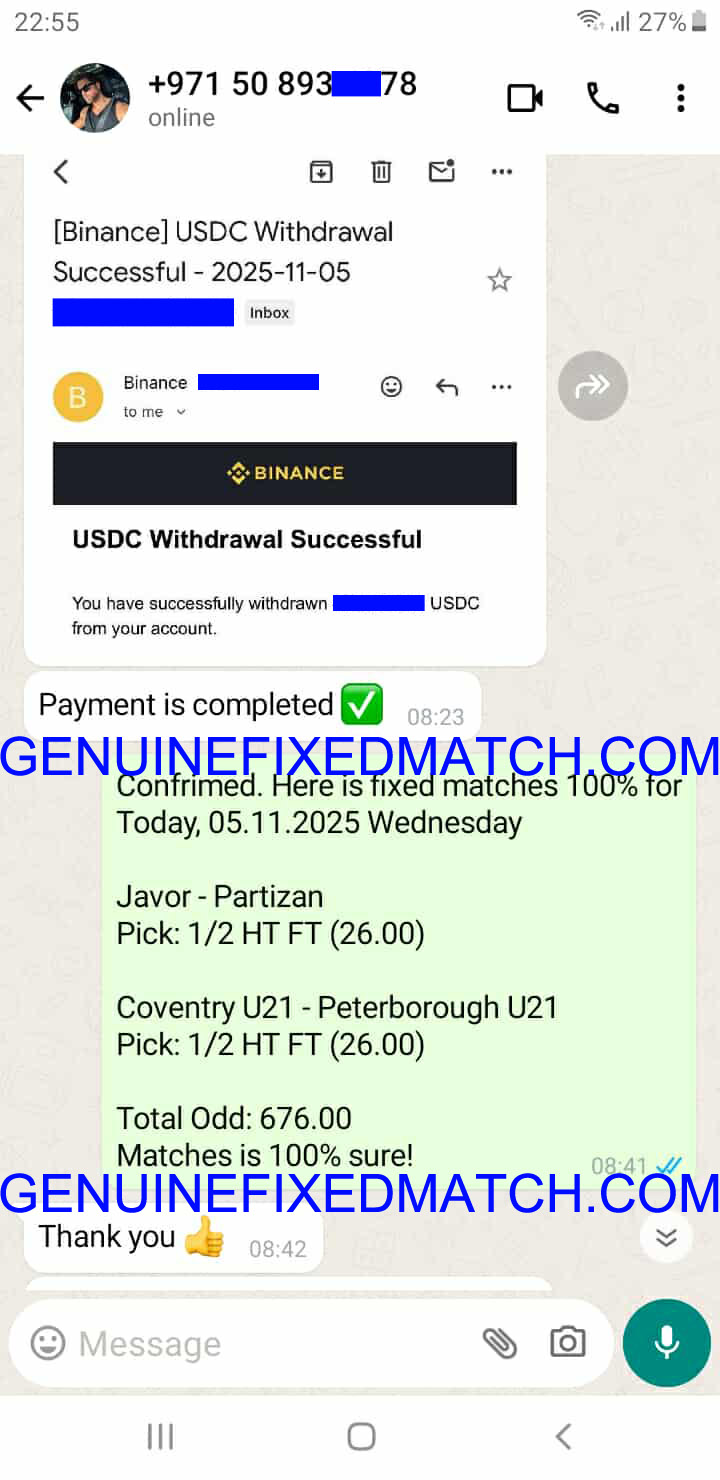 Fixed Matches
