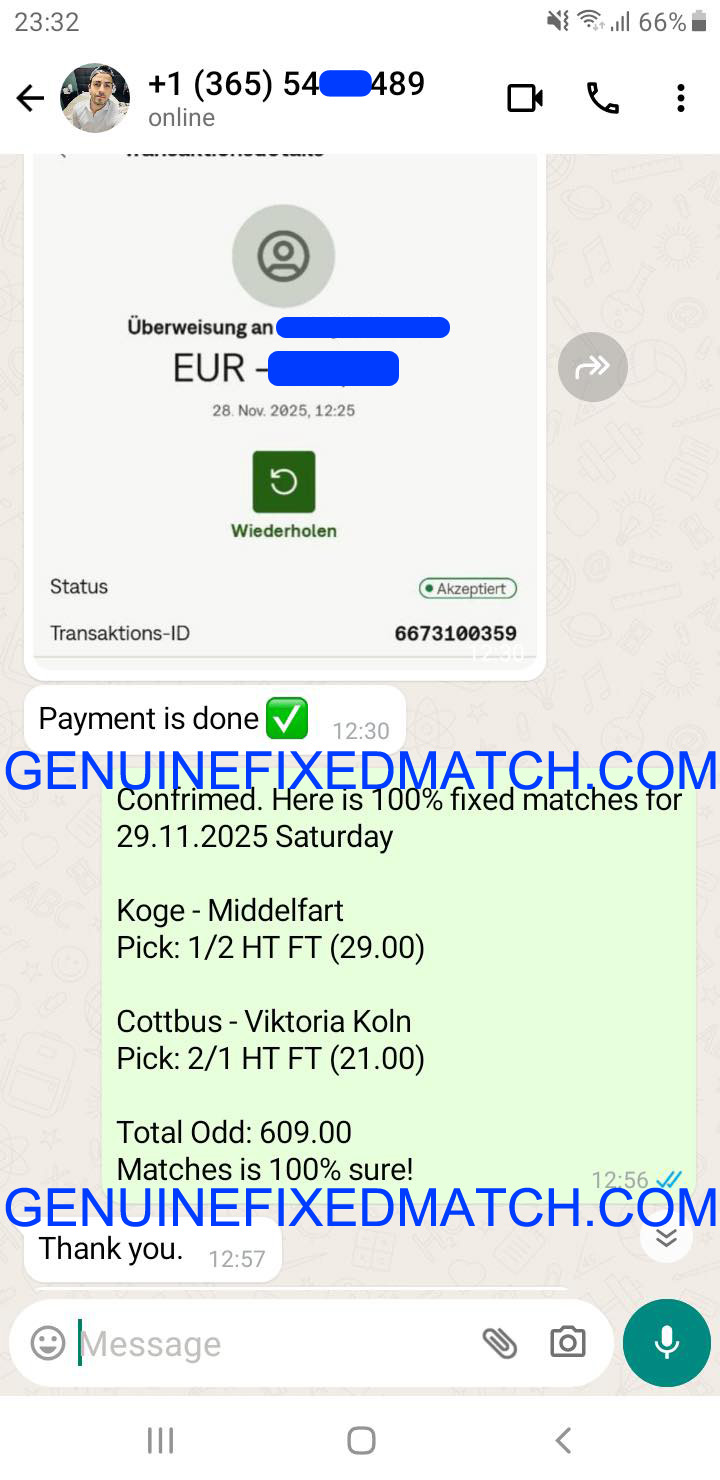 Fixed Matches