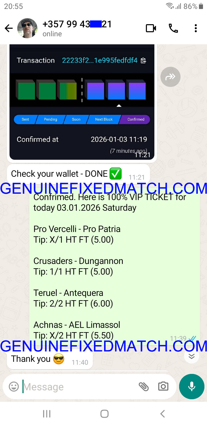 Correct Fixed Matches