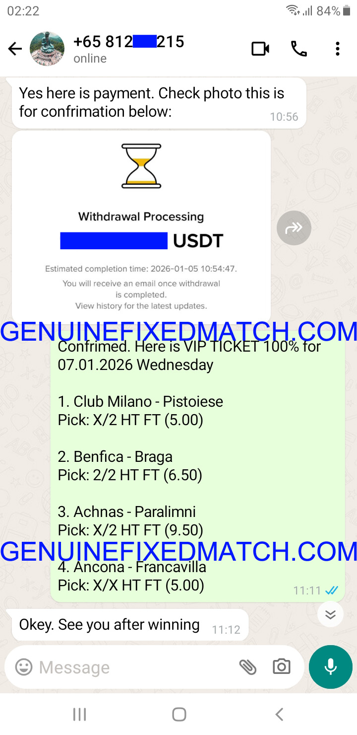Buy Fixed Matches