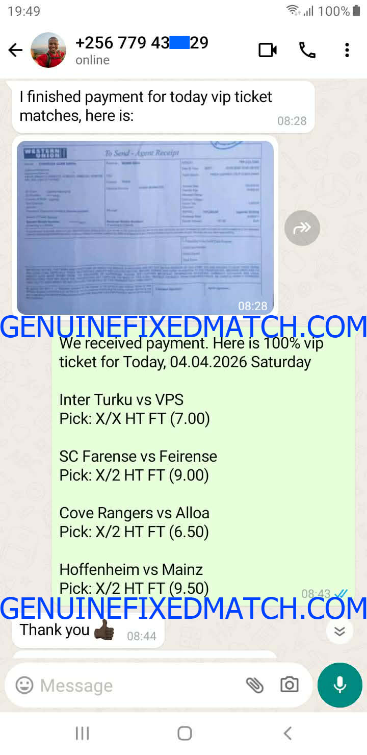 Buy 100% Fixed Matches