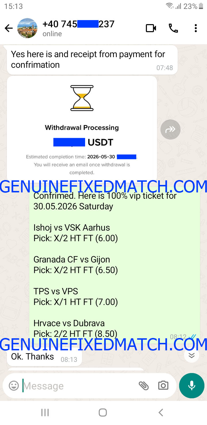 Buy Fixed Matches