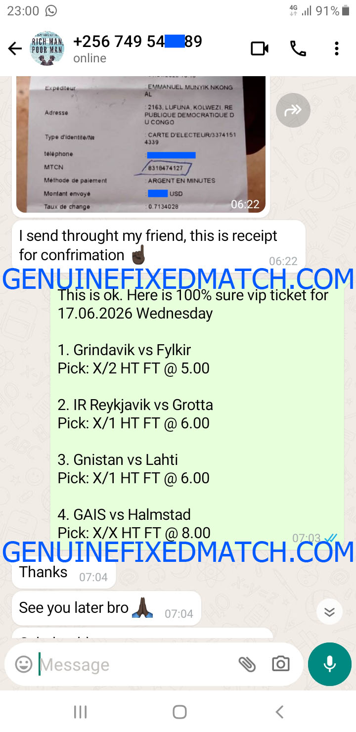 Genuine Fixed Match