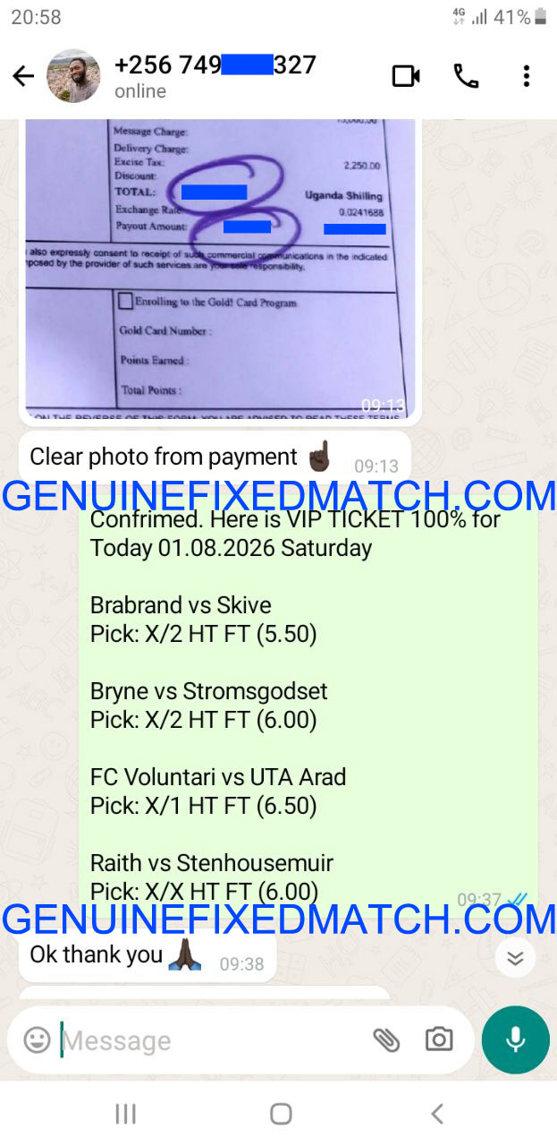 Correct Fixed Matches
