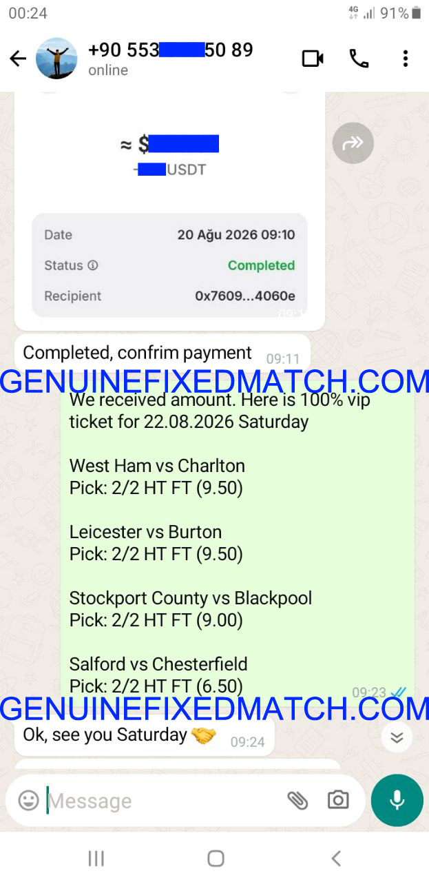 Buy Fixed Matches
