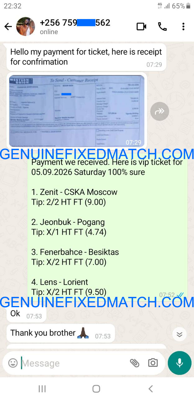 Daily Fixed Matches