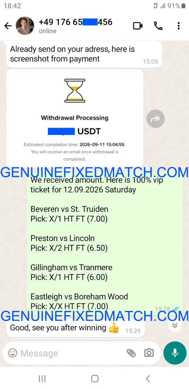 Correct Fixed Matches