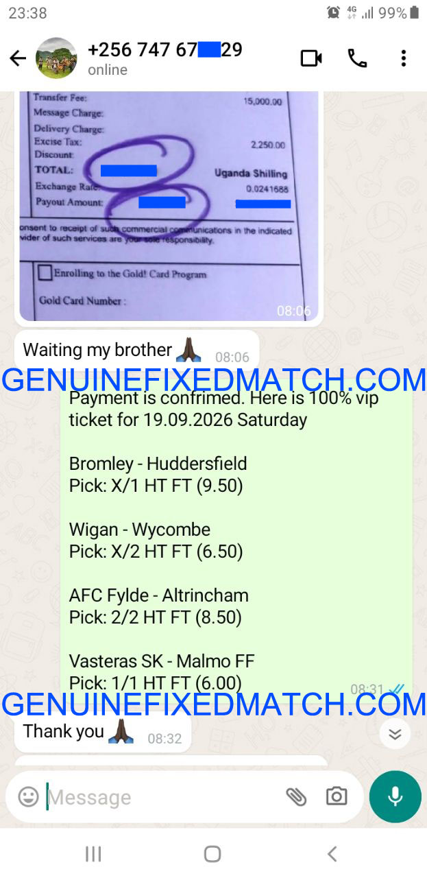 Daily Fixed Matches