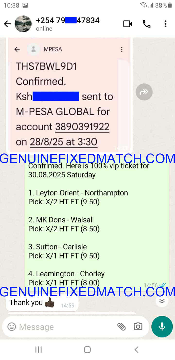 Get Fixed Match