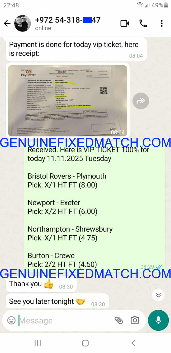 Football Fixed Match