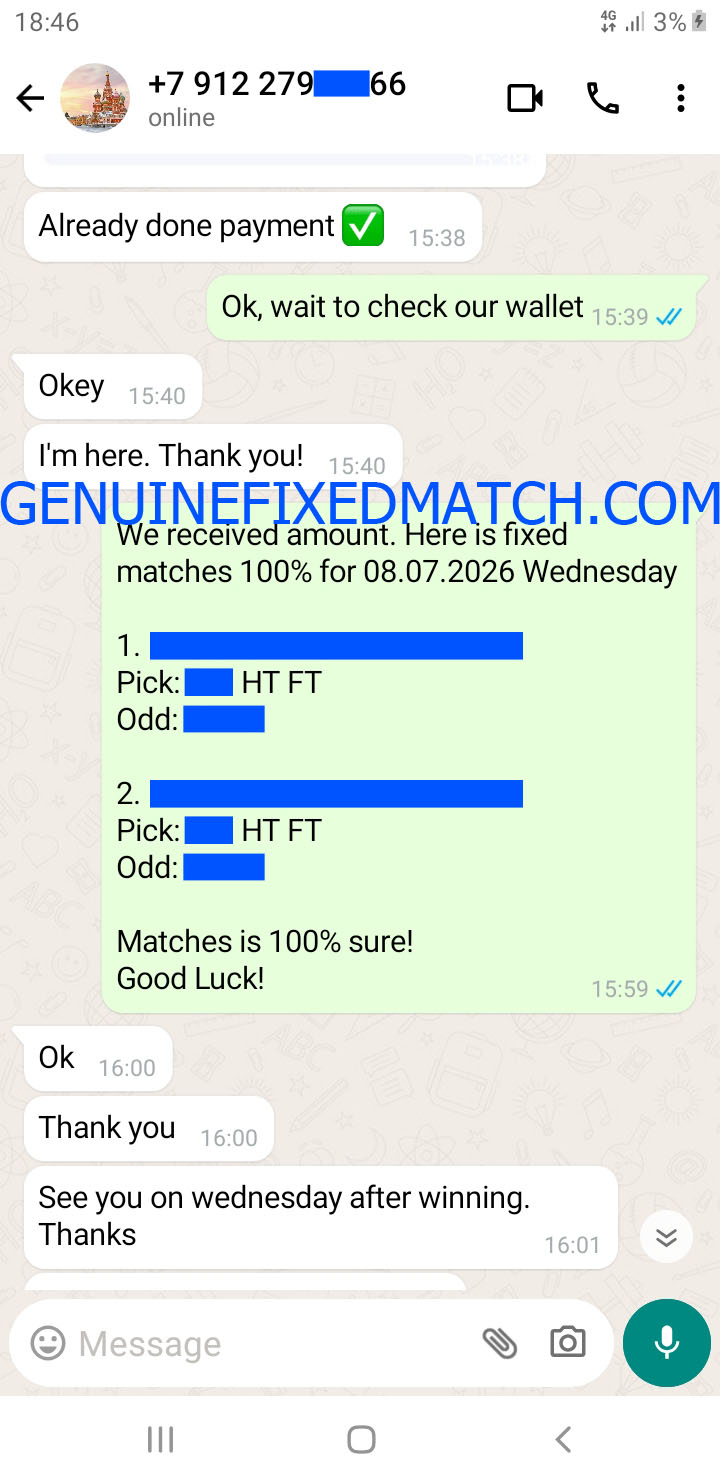 Genuine Fixed Match